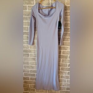 Wild Fable Light Purple Long Sleeve Dress